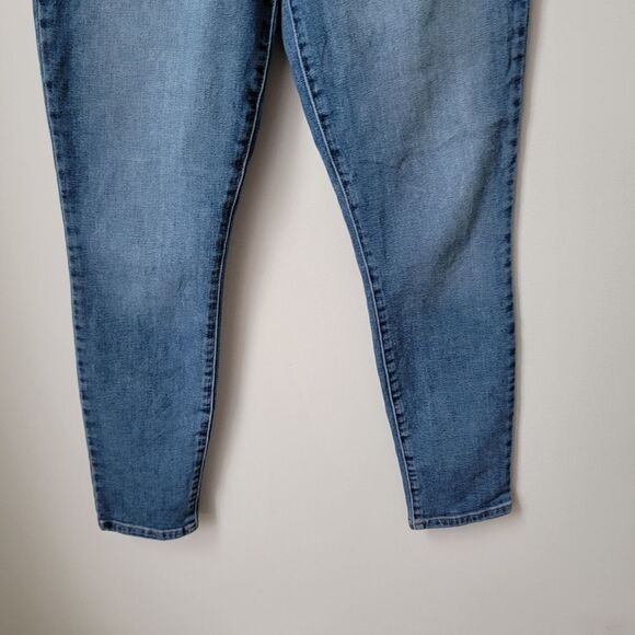 ANTHROPOLOGIE LEVEL 99 High Rise Skinny Jeans Nostalgic Blue Wash 1412109 Sz 29 - Picture 10 of 12